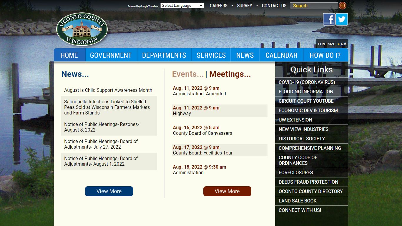Oconto County » Departments » Land Information » Land ...